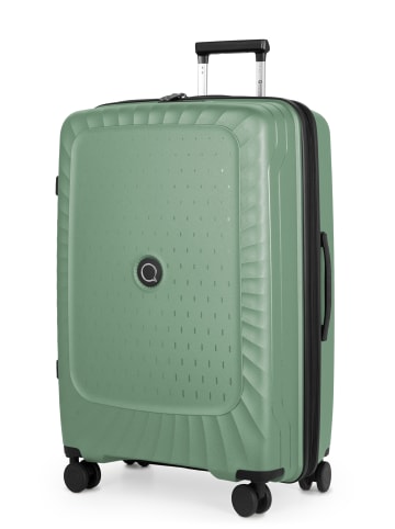 Hauptstadtkoffer Kotti - Großer Koffer Trolley recycling PP nachhaltig TSA in Mint
