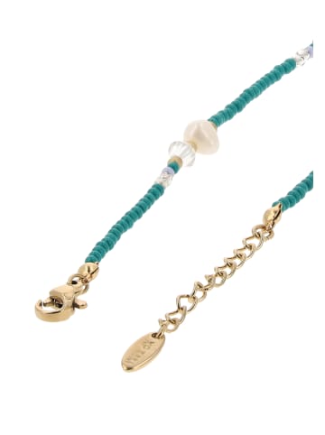 IZIA Women Lobster Clasp Bracelet in Turquoise