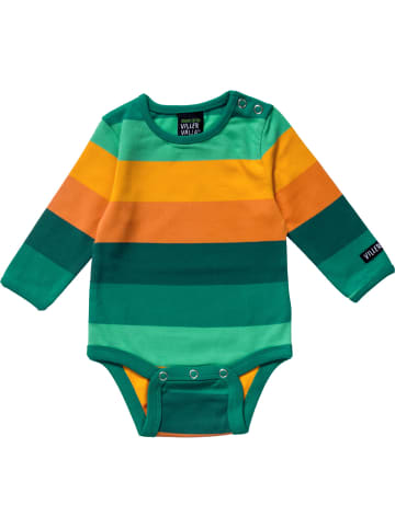 Villervalla Langarmbody Streifen in blau