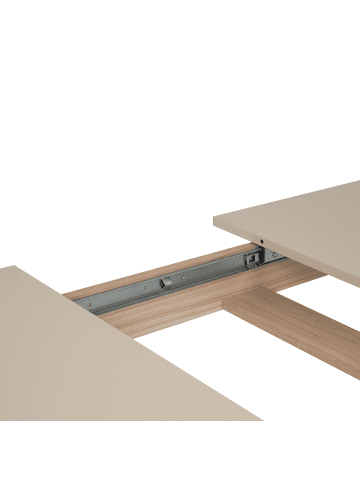 CALICOSY Tisch SIENA in Beige - (W) 160  x (H) 76  x (L) 90  cm