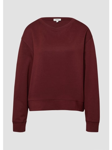 s.Oliver Sweatshirt in 3902_bordeaux