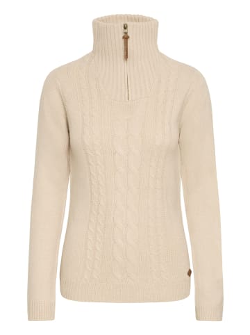 Oxmo Strickpullover OXCARRY in Beige