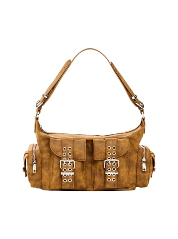 Umhängetasche 'Valentine Camel Banaba' in braun