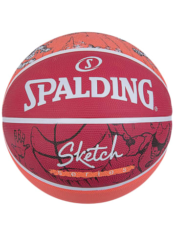 Spalding Spalding Sketch Drible Ball in Rot