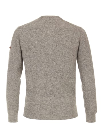 Redmond Rundhals-Pullover in grau