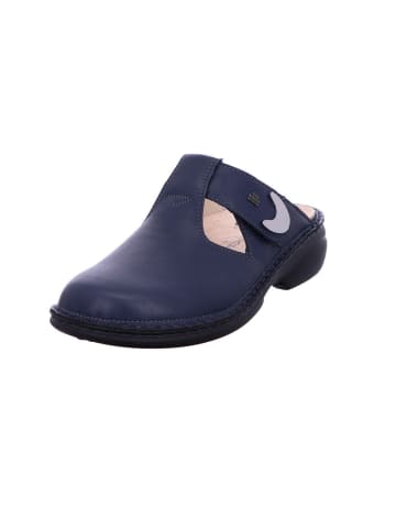 Finn Comfort Clog in blau