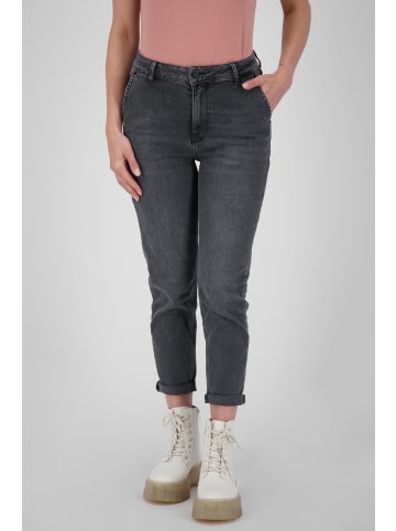 alife and kickin Jeanshose, Hose, High-waist-Jeans, Mom-Jeans, Regular-slim-fit-Jeans, Bequeme Jeans, Stretch-Jeans LaureenAK DNM Q in black denim washed