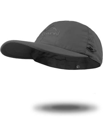 Normani Outdoor Sports Cap mit Nackenschutz Savannah in Anthrazit
