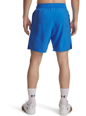 Under Armour Sportshorts "Tech Woven Wordmark Shorts" in Blau