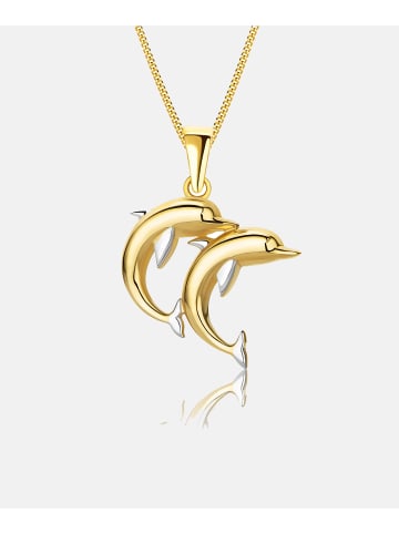 Diamant L'éternel Halskette aus 585 Gelbgold