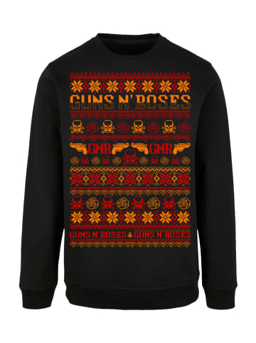 F4NT4STIC Sweatshirt Guns n' Roses Weihnachten Christmas in schwarz