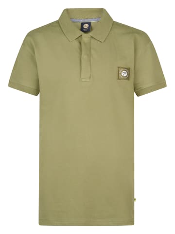 Petrol Industries Klassisches Poloshirt Flaming in Grün