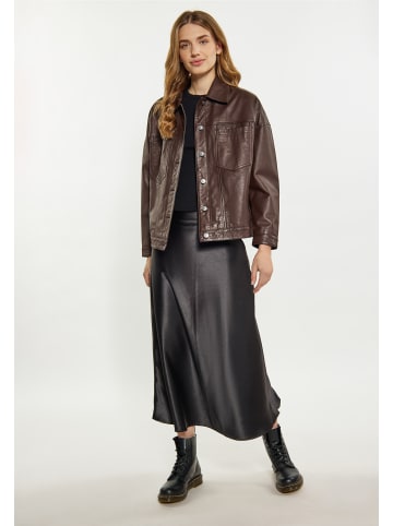 DreiMaster Damen Jacke in Dunkelbraun