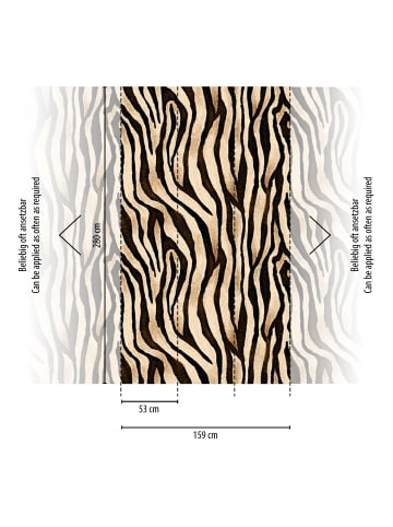 A.S. Création Tapete The Wall 3 Zebra Beige