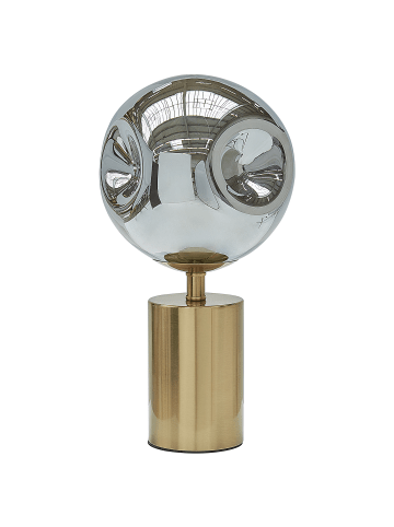 Beliani Tischleuchten BOYD in Messing/Silber - (W) 20 x (H) 45 x (L) 20 cm