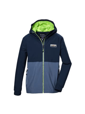 Killtec Funktionsjacke mit 10.000mm Wassersäule in Dunkel Denim