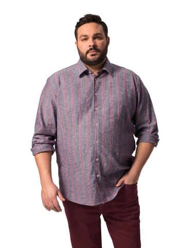 Men Plus Hemd in quellenblau