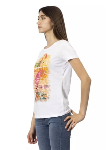 Trussardi Action Weiß Baumwolle Tops & T-Shirt