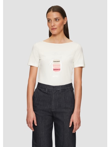 s.Oliver T-Shirt in 02D0_creme