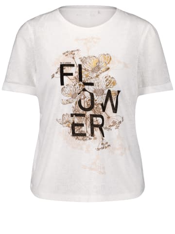 Gerry Weber T-Shirt 1/2 Arm in Off-white