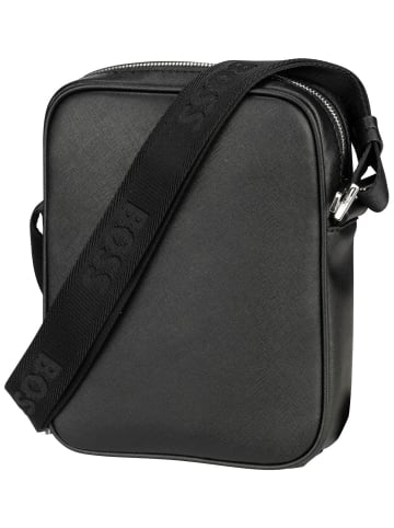 BOSS Umhängetasche Zair North South Zip in Black