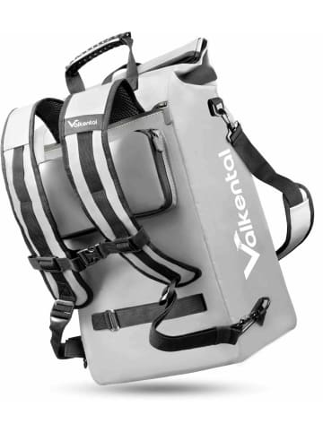 Valkental Valkental ValkOne 3in1 Fahrradtasche - Grau/Reflektierend