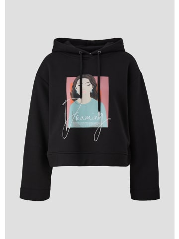 s.Oliver Sweatshirt in 99D0_schwarz