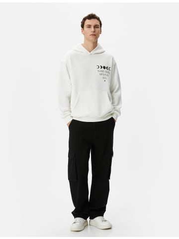 KOTON Sweatshirt in Weiß