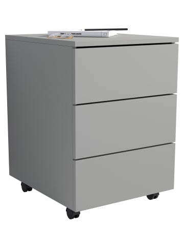 VCM  Rollcontainer Beistellcontainer Dalosa 45 cm in Grau