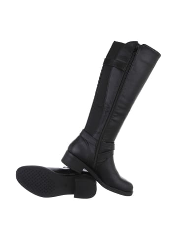 Ital-Design Stiefel in Schwarz