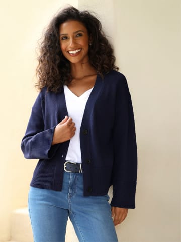 Heine Cardigan in marine