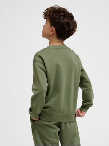 Hummel Sweatshirt Hmlclean Kinder in OLIVINE