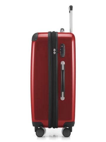 Hauptstadtkoffer Alex - Mittelgroßer Koffer, TSA in Rot