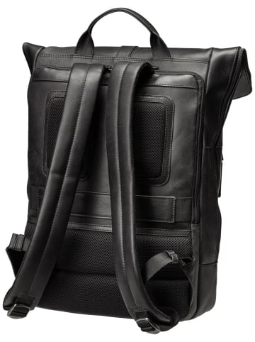 Jost Rucksack Lund Kurier in Schwarz