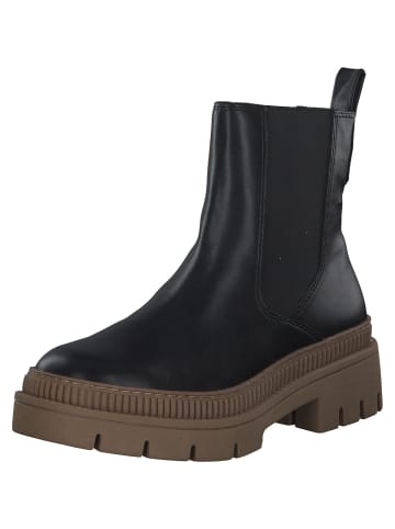 Marco Tozzi Boots in BLACK / NATURE