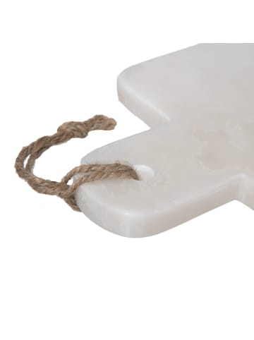 Secret de Gourmet Schneidebrett GEOM HYGGE, Marmor in Weiß, (B) 30,5 x (H) 1,4 x (L) 15,2 cm