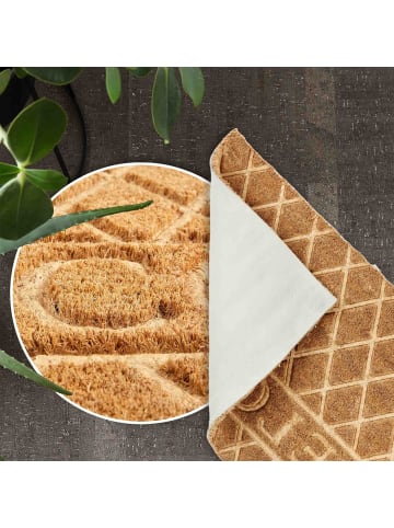 Astra Fußmatte COCO SHAPE 1 in Natur