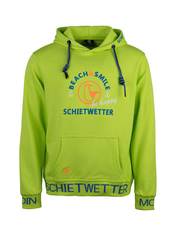 SCHIETWETTER Hoodie "Marius Meersalz" in lime