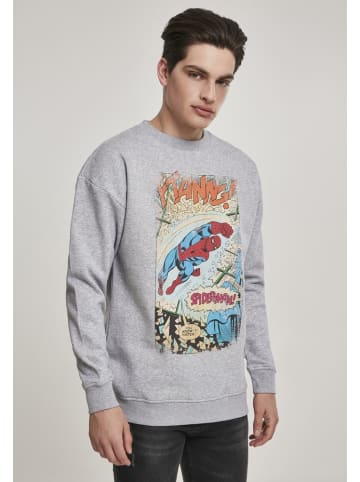 Merchcode Pullover "Spiderman Ftanng Crewneck" in Grau
