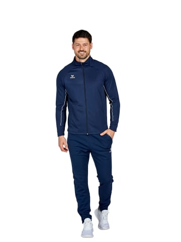 erima Liga Star Polyester Trainingsjacke in new navy/weiss