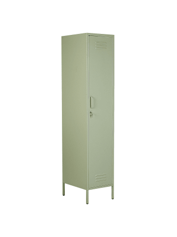 Beliani Kleiderschrank FROME in Grün - (W) 38 x (H) 185 x (L) 50 cm