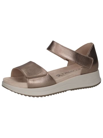 Caprice Sandale in TAUPE METALLIC