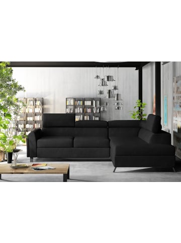 MF Design Katara Recamiere Rechts in Anthrazit -  (L) 265 x (B) 265 x (H) 92 cm