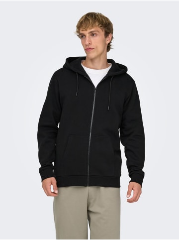 ONLY & SONS Kapuzenpullover in Black 1