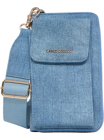 Carlo Colucci Handytasche di Genio in Blau