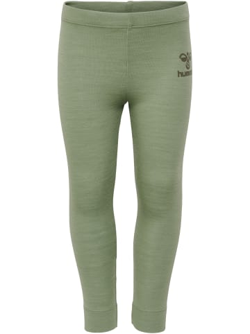 Hummel Hummel Leggings Hmlwolly Jungen Atmungsaktiv in OIL GREEN