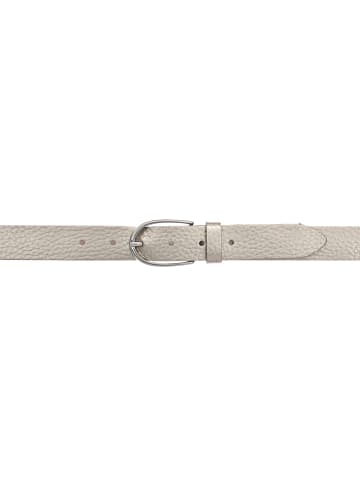 Vanzetti Gürtel Leder platingold-metallic