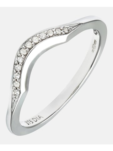 Diamant L'éternel Eternity-Ring aus 375 Weißgold mit Diamant