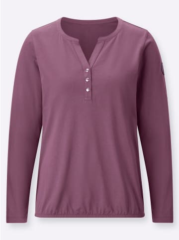 WITT WEIDEN Langarm-Shirt in violett