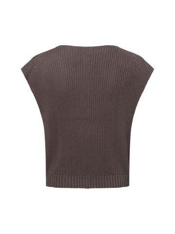 Franco Callegari Weste in mocca - 0003